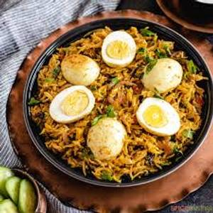 Egg biryani