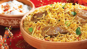 Beef biryani