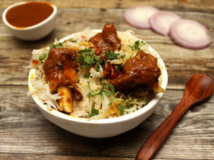 Mutton Biryani                                                       