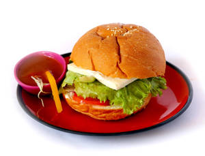 Spicy Paneer Burger