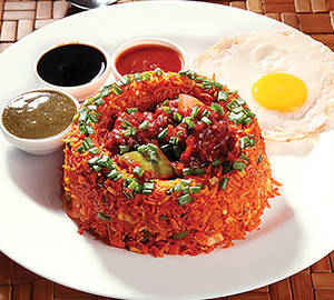Chicken Triple Schezwan Fried Rice