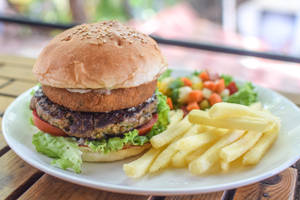Chicken Cheese Patty Burger