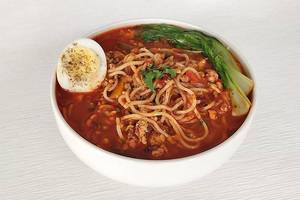 Tantanmen soupy noodle bowl