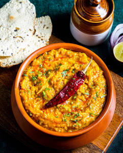 Dal Khichdi With Boondi Raita