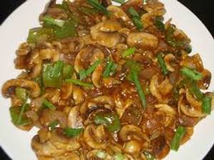 Chilli Mushroom Dry 