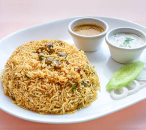 Mushroom Biryani