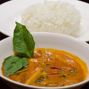 Thai Red Curry With Rice