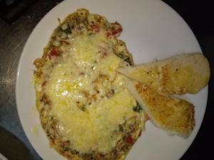 Tomato Basil Omelette