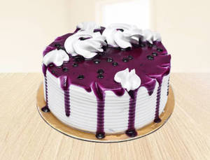 Blueberry Cake (Eggless)