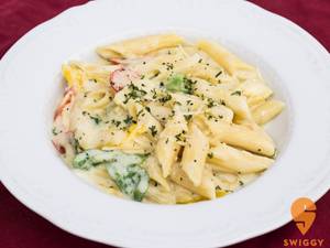 Veg Penne With Alfredo