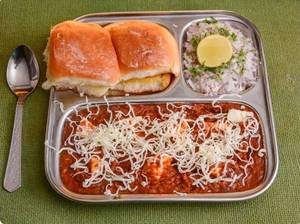Cheese Pav Bhaji