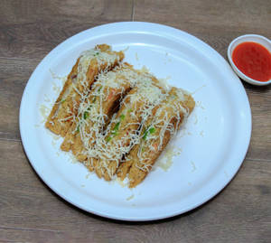 Spinach Corn Grill Sandwich