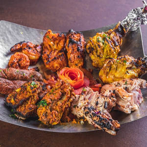 Nawabi Kebab Platter [Serves 4]