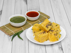 Yellow Dhokla 