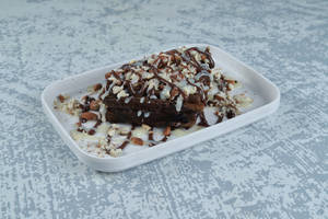 Almond Volcano Waffle                                  