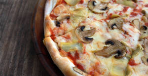 Mushroom Arthichoke Large Pizza