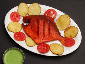 Pomfret Fish Fry (1 Piece)