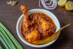 Chicken Kosha With Aloo