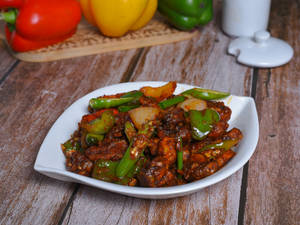 Chilli Mushroom Dry