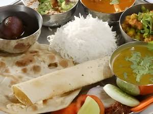 North Indian Combo Meal Thali