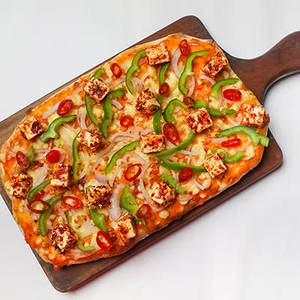 Fiery Paneer Sourdough Pizza