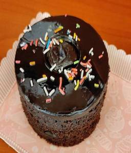 Dark Chocolate Well Cake