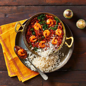 Prawns Malwani Curry Rice Bowl