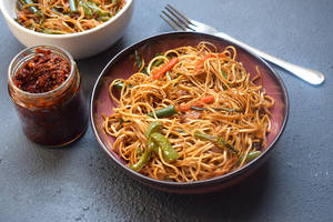 Veg Schezwan Noodles 