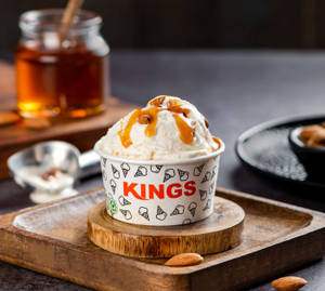 Honey Almond Ice Cream