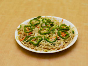 Spicy Egg Chow mein