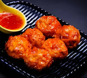 Veg Momo Pan Fried [6pcs]