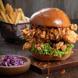 Fried Chicken Burger