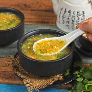 Sweet corn soup