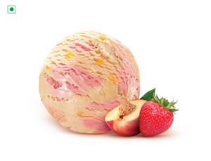 Peach & Strawberry Ice Cream (95 Gms)