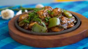 Chilli Mushroom Dry