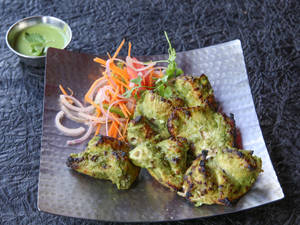 Chicken Hariyali Kebab