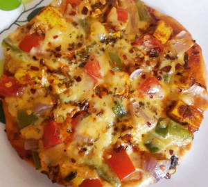 8" Veg Spicy Spanish Pizza 8ins