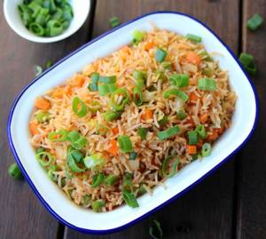 Veg Schezwan Manchurian Fried Rice