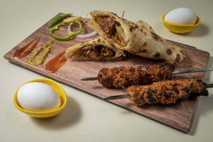 Double Egg Double Mutton Roll