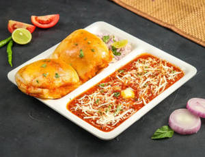 Special Cheese Pav Bhaji