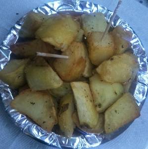 Navratra Aloo ki chaat