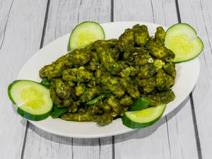 Palak Babycorn Pepper Dry