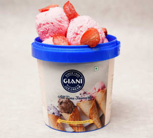 Strawberry Fruit Ice Cream