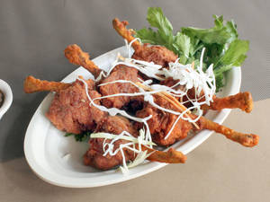 Chicken Lollipop Plain Fried
