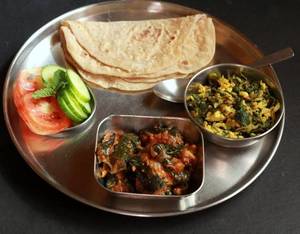 Shudd Roti Sabziwali Thali