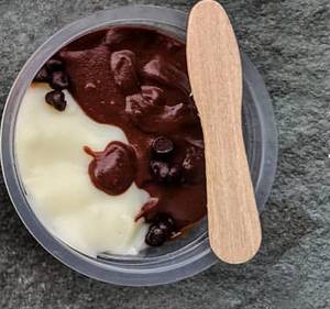 Chocolate Pudding With Fudge