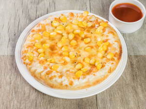 7" Cheese Corn Pizza