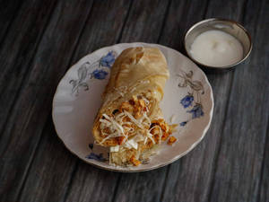 Cheezy Chicken Shawarama