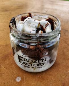Brownie Indulgence Ice Cream Cake Jarr