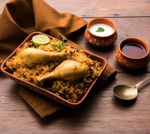 Chicken Biryani with Gravy